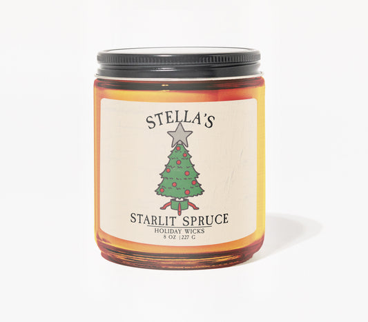 Stella's Starlit Spruce | Holiday Wicks